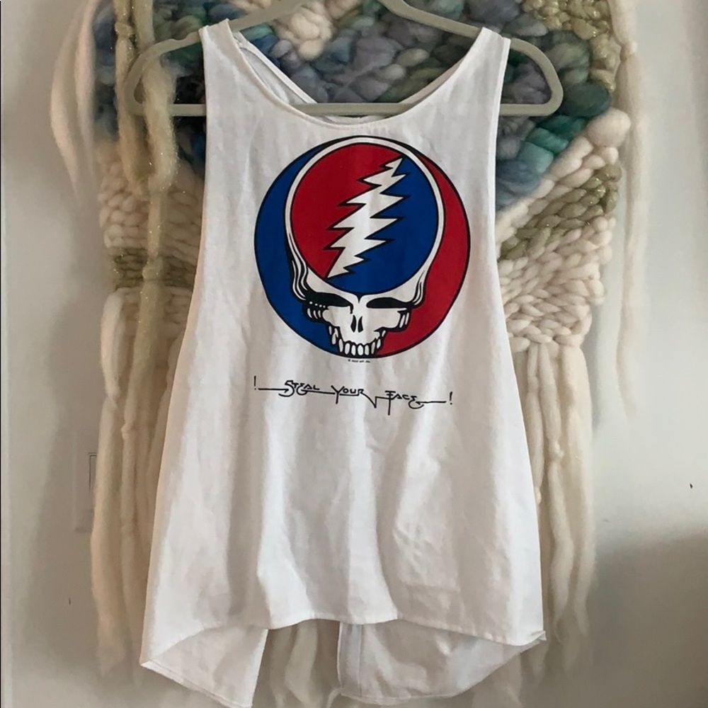Mountain Girl Clothing Stealie open back tank